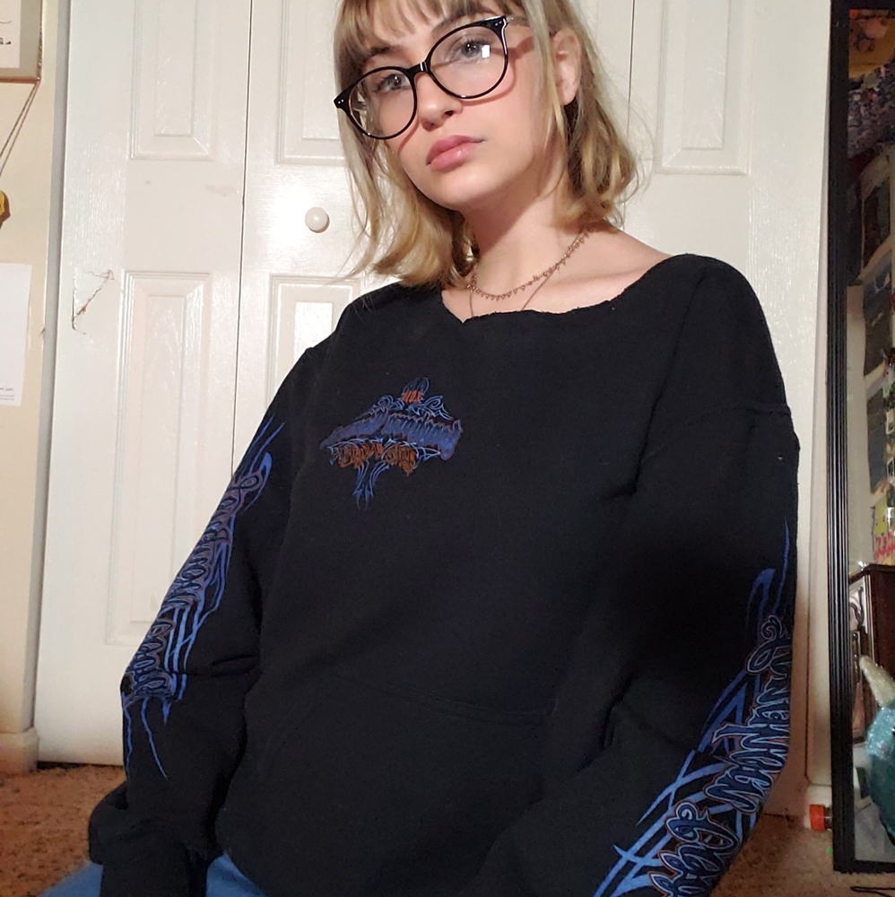 Biker Sweatshirt